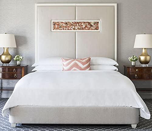 The Ritz Carlton Hotel Classic White Duvet Cover White King