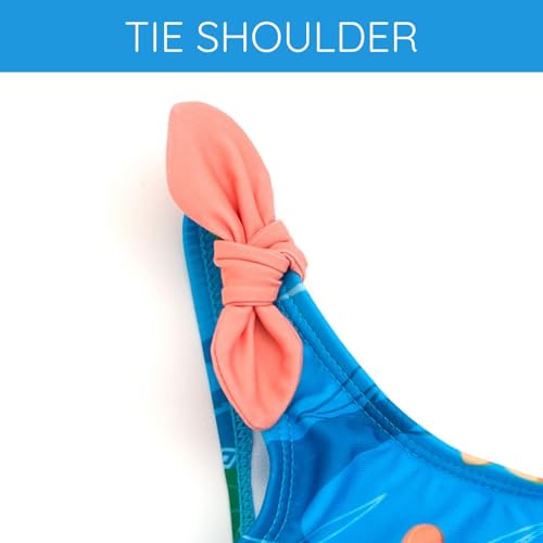 Disney Moana Girls UPF 50+ One Piece Bathing Suit Toddler to Big Kid Sizes (2T - 10-12)4