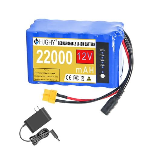 Batterie Lithium-ION 12V 30000mAh accu rechargeable bateau amorceur
