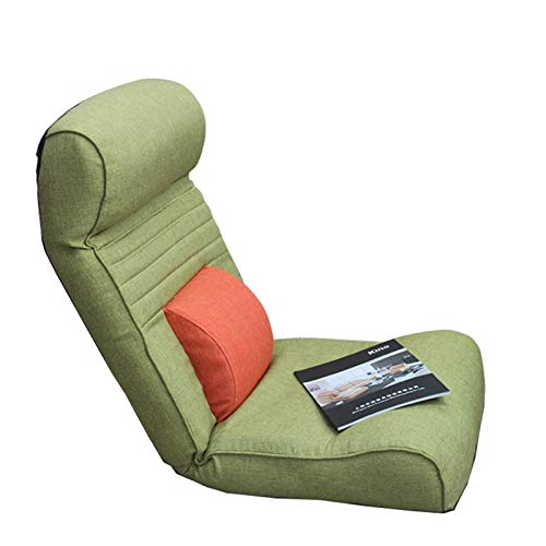 Fauteuil de sol pour manque d'espace canapé simple pliable lin
