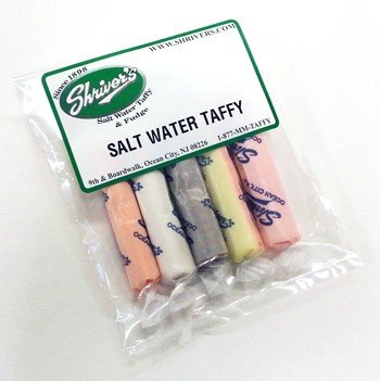 Shriver's Ocean City Salt Water Taffy Sampler Pack of 10