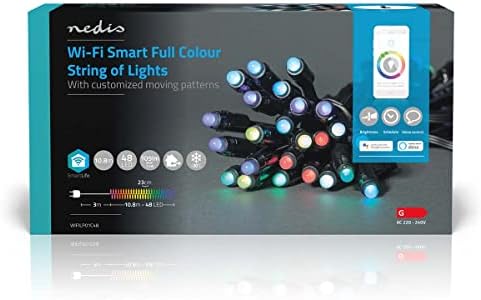 Nedis SmartLife - LED Décorative - Corde - RGB - 48 LED's - Intér...