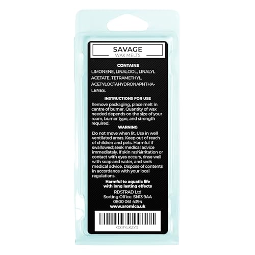 Sauvage Highly Scented Soy Wax Melts - 10% Fragrance Aftershave Dupe - Up to 80 Hours of Fragrance Cast - 55grams - Masculine Fragrance - Image 4