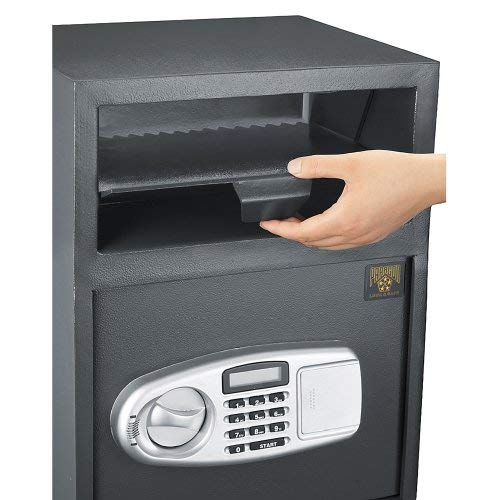 PARAGON LOCK & SAFE Digital Depository Safe Electronic Drop Box with