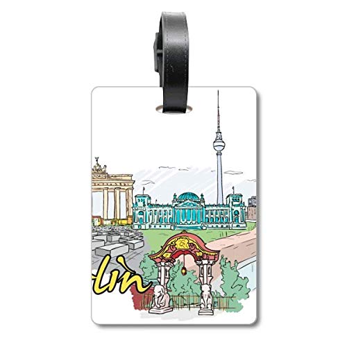 Étiquette bagage Berlin pour vos vacances et week-ends en Europe