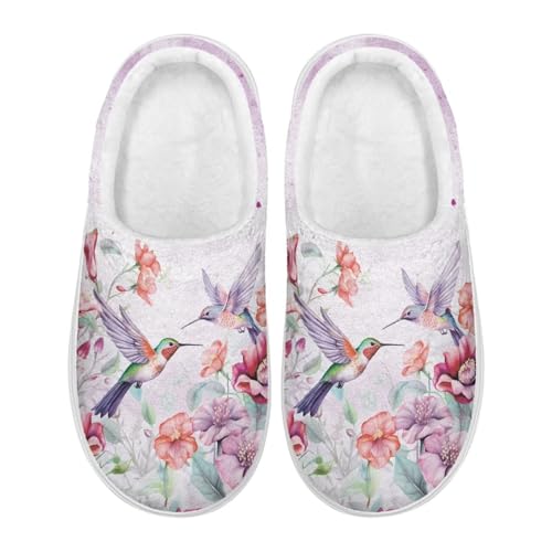 Winter Slip on Slippers Cozy Warm Bedroom Shoes Comfy for Home Living Room Thick Soled Slipper for Women