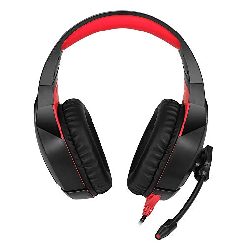 Docooler Onikuma K1 Gaming Over-Ear Headset 3.5Mm Stereo On-Ear Headphones W/Retractable Microphone Volume Control Noise Canceling For Laptop Desktop Pc Gamers #TOP2