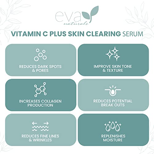 Vitamin C Serum For Face - Vitamin C Facial Serums With Hyaluronic Acid, Retinol, Niacinamide & Salicylic Acid - Vitamin C Face Oil - Skin Brightening Serum - Anti Aging, Reduce Wrinkles & Dark Spots (1 Oz) #TOP1