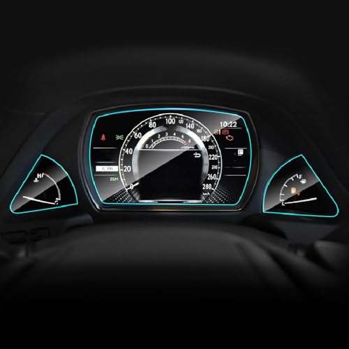 Protection d'écran pour navigation Lexus LS500h film transparent anti-rayures de voyage