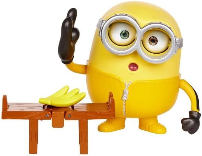 Minions Loud N’ Rowdy Bob Character Toy For Kids Ages 4 Years & Up