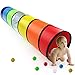 Kids Play Tunnel for Toddlers 1-3 Colorful Pop Up Baby Tunnel for Kids to Crawl Through 6 Foot with Breathable Mesh Collapsible Toddler Toys Gift for Children Backyard Playset