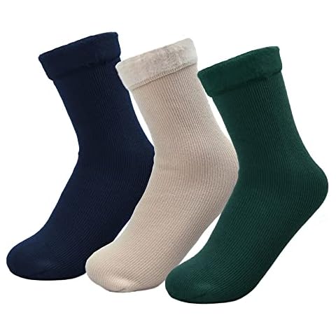 BDM Pack 3X Calcetines termicos para Mujer Cover