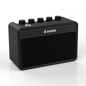 Donner Mini Guitar Amp Small Electric Guitar Amplifier 5W Portable, Practice Guitar Combo Amp DA-10