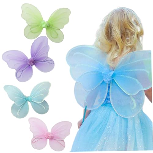 Alas de mariposa 18x14 disfraz de hada cómodo que no pesa