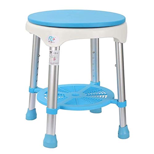 Taburete para ducha de aluminio Home Essentials regulable 2