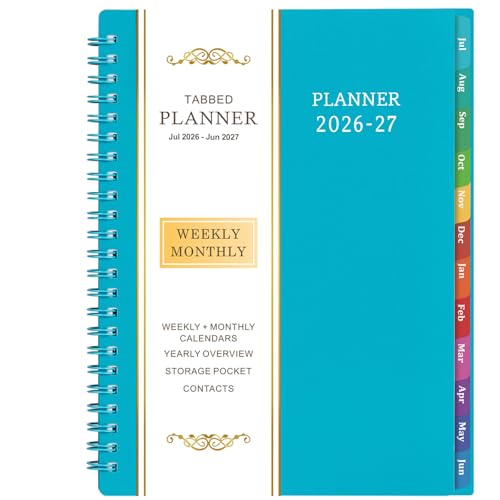 Planner 2026-2027 - Weekly & Monthly Planner, Academic Planner 2026-2027