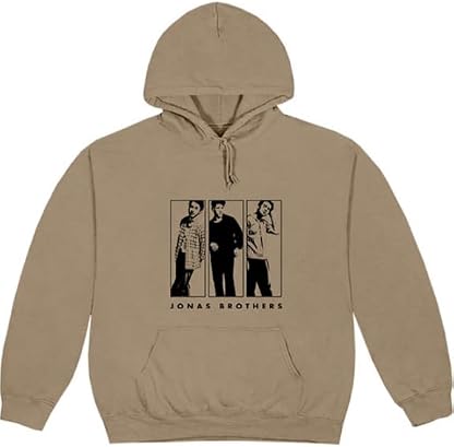 Suéter com capuz Jonas Brothers Official Merch 3 Photo Graphic Pull Hoodie JONAS BROTHERSadulto-unissex por Artista não identificado — capa do álbum