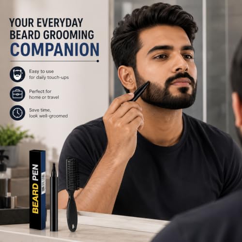 Image of Vita-A Retinal Shot Tightening Booster Serum, 0.1% Retinal, Matrixyl 3000 5%, Panthenol 1%, Pore Minimizer, Anti-Wrinkle, 15ml (Black - Beard Pen)