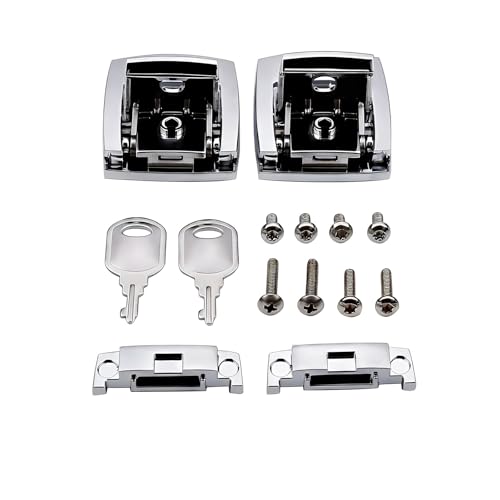 Pestillos de bloqueo para Harley Touring FLHTC FLHTCU maletero 80-13 4