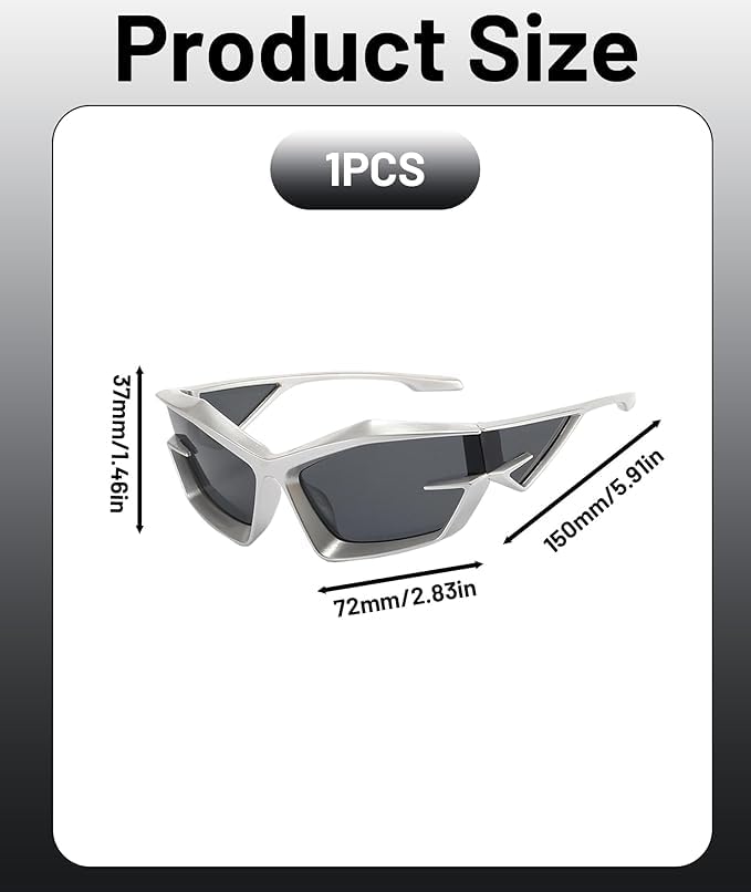 Image of Dervin UV Protected Non-Polarized Sports Sunglasses for Men & Women Driving Cycling Fishing Cricket Sunglasses