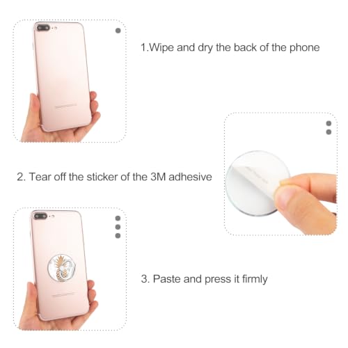Soporte para anillo de teléfono universal multiángulo con anillo de kickstand para iPad 6