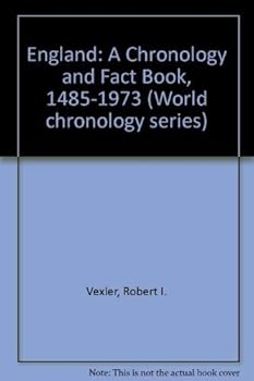 Hardcover England: A Chronology and Fact Book, 1485-1973 Book