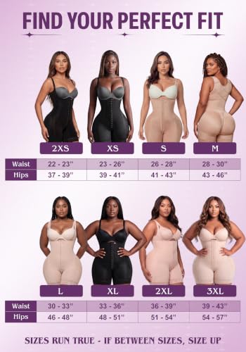 Image of Snatched Body Post Surgery Tummy Control Shapewear Bodysuit Stage 2