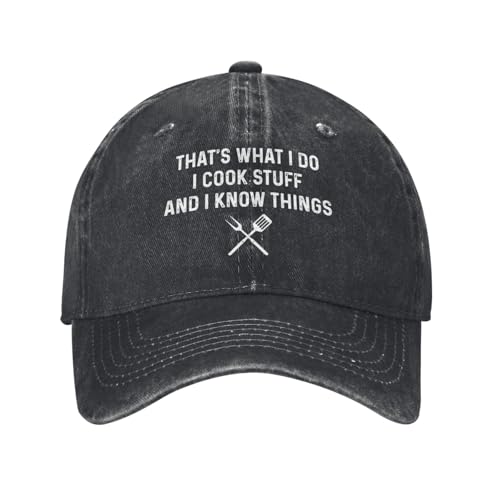 Gorra para Hombre That's What I Do I Cook Stuff and I Know Things miniatura 1