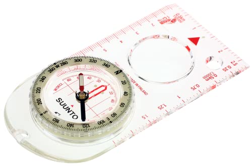 Image of SUUNTO A-30 Compass: Compact, hiking compass with luminous markings in low light