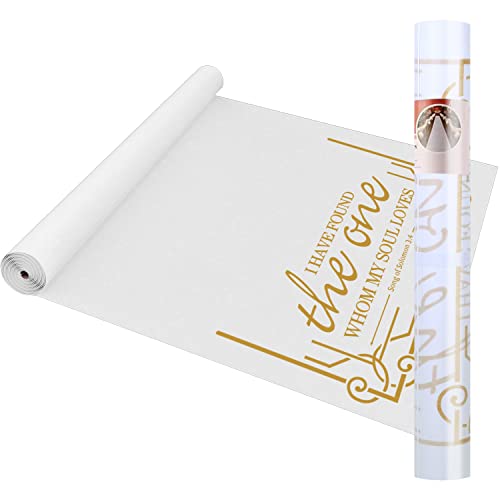 Healon White Wedding Aisle Runner Aisle Runner thumb #5