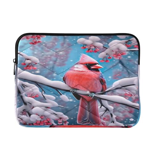 Funda para portátil 13-14 pulg roja impermeable y resistente