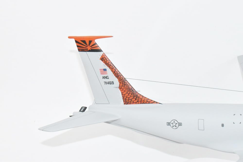 161st ARW Arizona ANG 2023, KC-135R 18-inch Mahogany Model