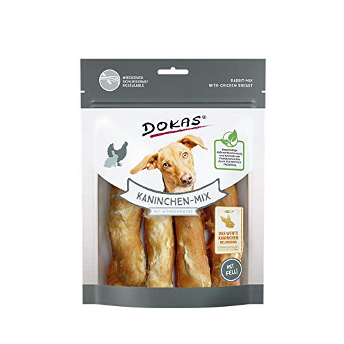 Dokas Dog Kaninchen-Mix mit Hühnerbrust 120g (Menge: 5 je Bestelleinheit) Cover