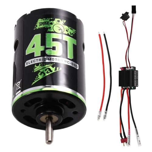 Moteur brossé 540 avec variateur ESC pour voiture RC 1/10 crawler