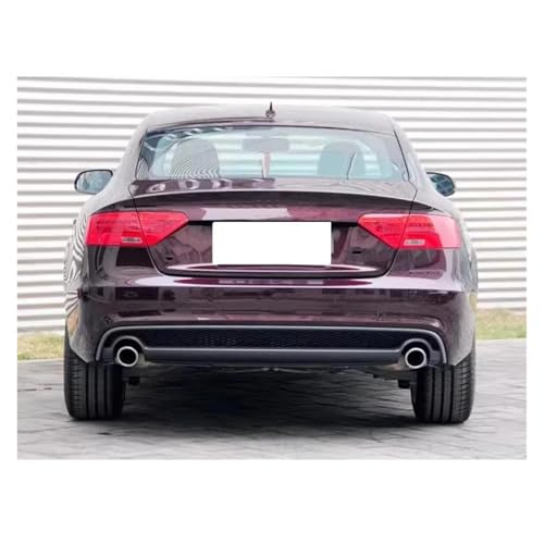 Tuyau d'échappement Audi A4 B8 en acier inoxydable de haute qualité de 89mm de finition chrome