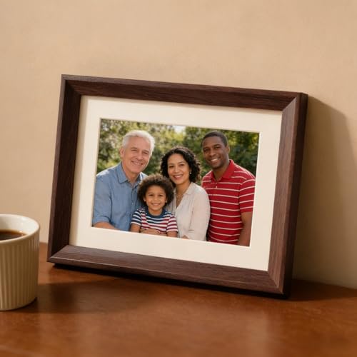 4x6 Inch Thick Border Wooden Photo Frames for Desktop Ornament - image 7