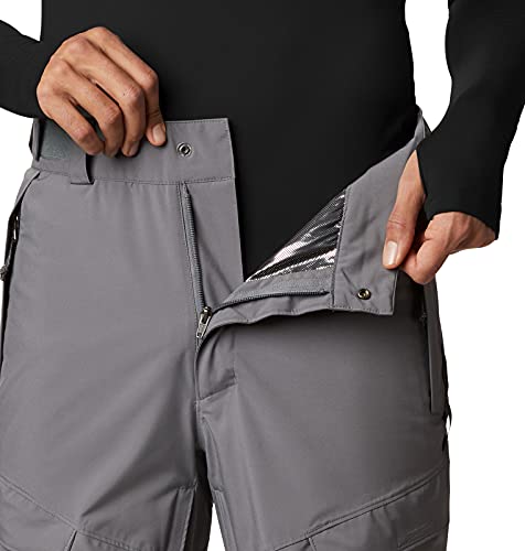 Columbia Calça masculina para guardar pó, cinza cidade, 1X x 34G-Grande