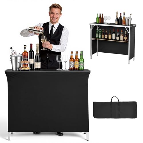 VEVOR Folding Bar Table 43 inch