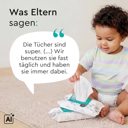 LILLYDOO Feuchttücher Gesicht & Hände, 20 Stück – Ansicht 6