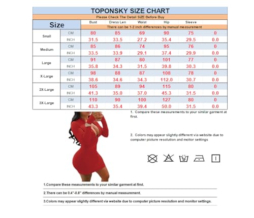 Front Zipper Bodycon Dress Party Long-Sleeve Club Dresses - Image 8