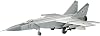 Hasegawa 172 Soviet Air Force Mig 25 Foxbat Plastic Model D4