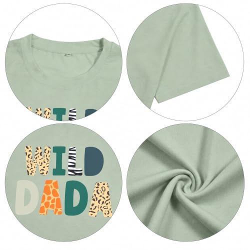Image of Zoo Family Trips Matching Shirts Wild One Safari Animal Theme Outfit