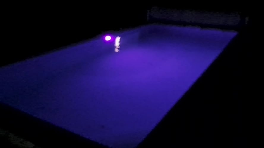 KWODE PAR56 LED Piscine 54W RGB - Lumière Étanche Avec Télécommande, Remplie Résine, 12V AC/DC