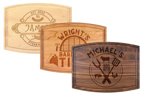 Personalized-Cutting-Boards-Handmade-Custom-Wooden-Chopping-Board-Laser-Engraved-Customizable-Board-Customized-Wood-Bbq-Block-Anniversary-Housewarming-Grill-Master-Gift-for-Men-Dad-or-Grandpa