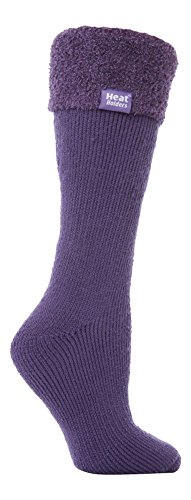 HEAT HOLDERS Women's Thermal Wellington Boot Socks 5-9 Us (Velvet)
