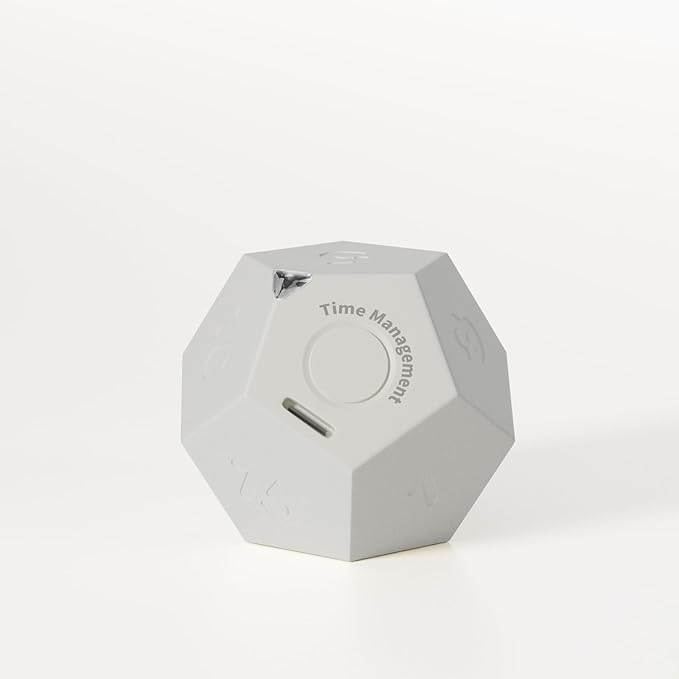 12-Sided Cube Flip Timer Kitchen: Cooking Kid Study Classroom Yoga Workout Game