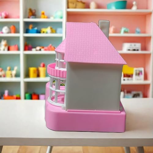 Image of Puppy House Dog Coin Stealing Piggy Bank for Kids - Adorable and Durable Money Bank | Educational, Fun, and Safe Collecting Toy | Perfect for Gifting Unisex Kids (Pink - White)