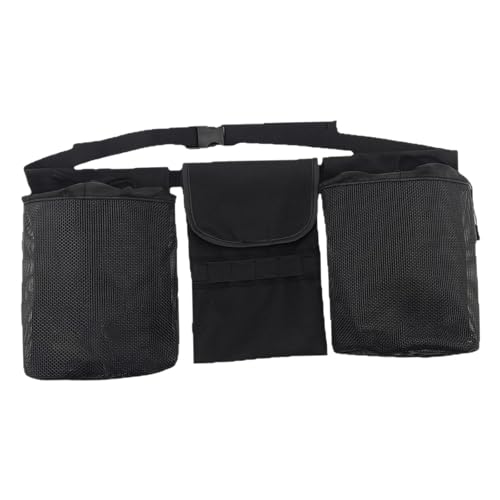 harayaa Rock Collecting Bag Portable Fanny Pack for Travel Beach Combing Panning