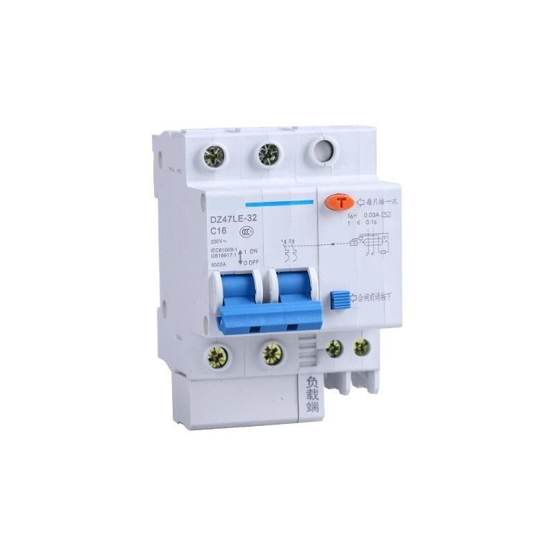 漏電遮断器；DZ47LE-32 2P C16 300mA