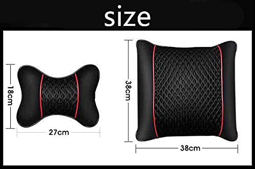 Poggiatesta auto 2 PZ Auto Collo Cuscino PP Cottone auto Collo Viaggio Clovello Poggiatesta collo cuscino Sedile Sedile Supporto Tessuto Comfort Alleviare il dolore al collo Cuscino auto collo